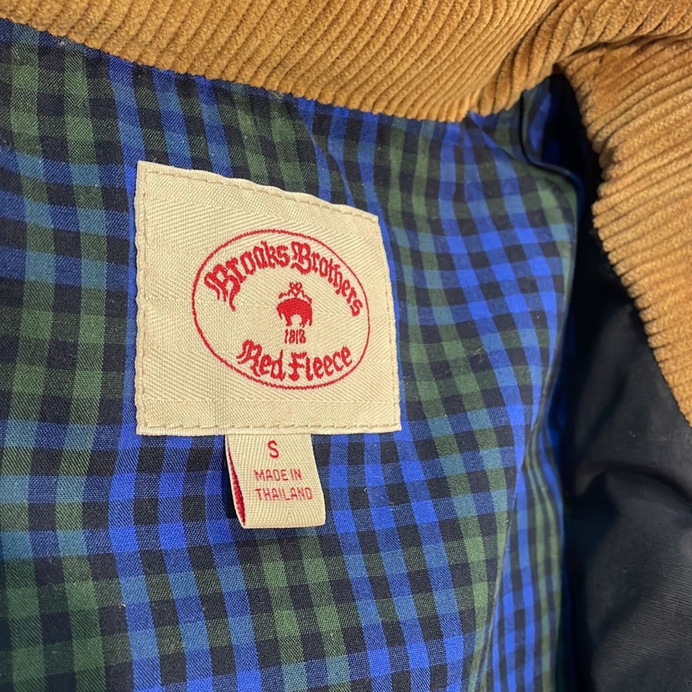 Brooks Brothers down quilted vest size small - Picture 4 of 4